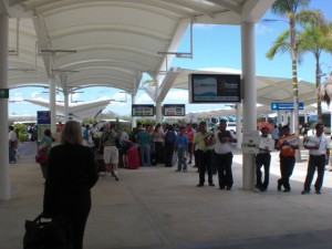 Cancun Mexico airport transportation agents and motor coaches